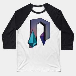 Low Poly Noisy Gateway version B Baseball T-Shirt